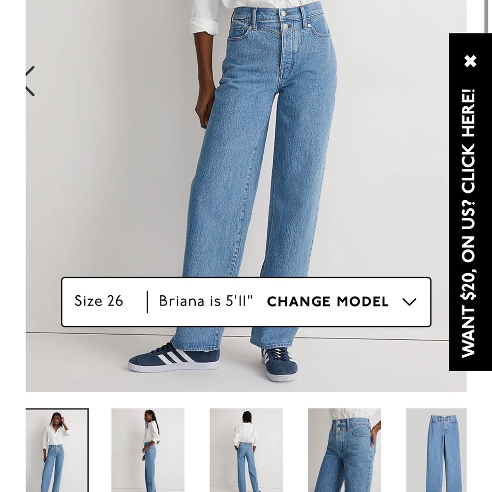 Wide Leg Perfect Vintage Jean